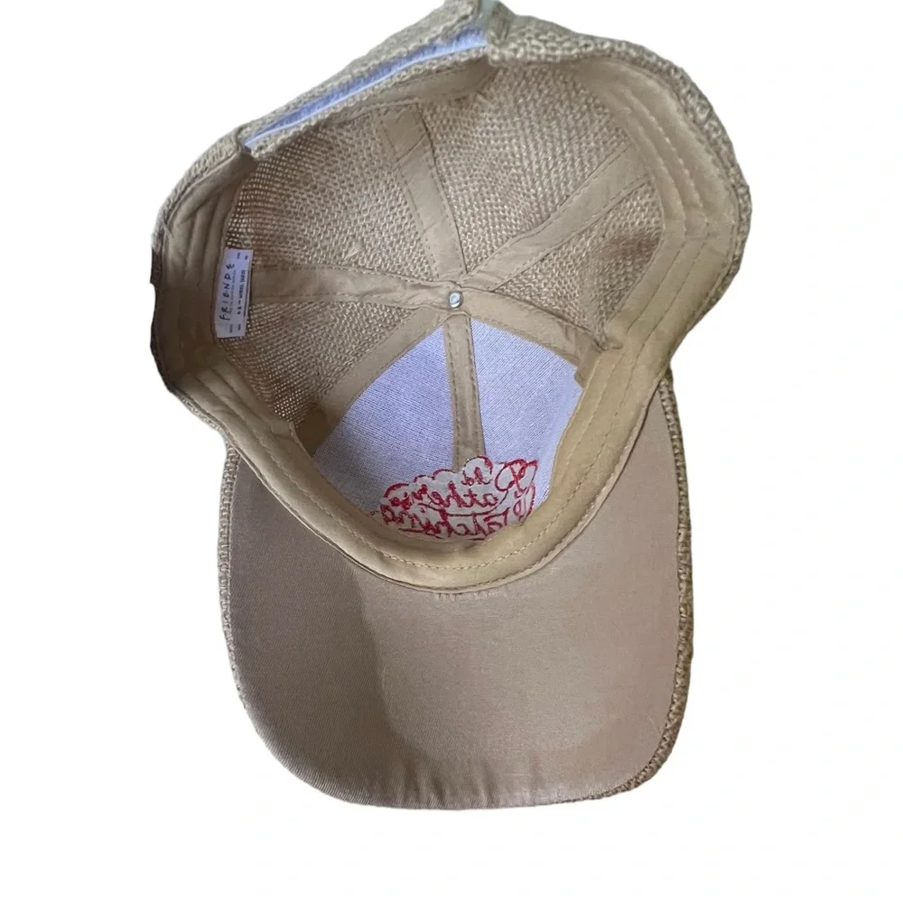 CULTUREFLY I’d Rather Be Watching Friends Straw NET Ball Cap